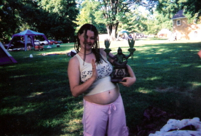 Deanna, Bobo and baby