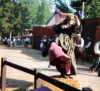 Throwing Biscuits at the faire